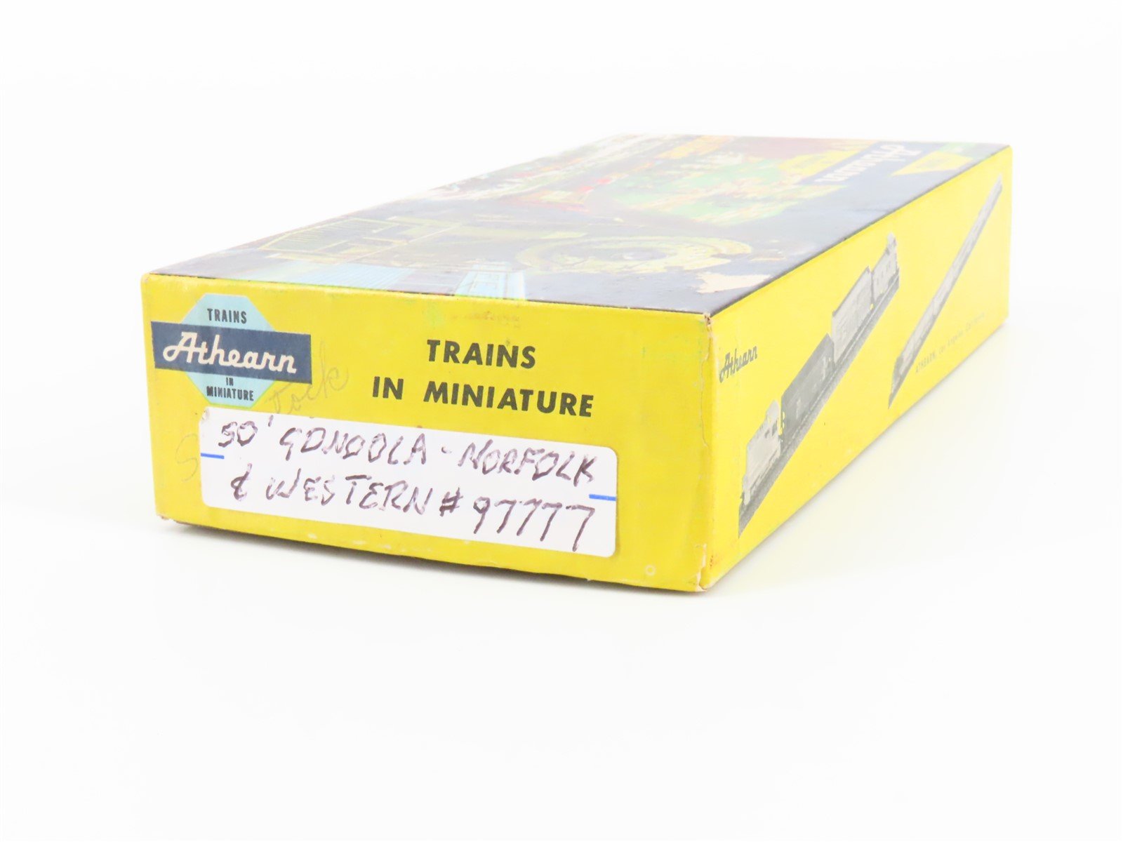 HO Scale Athearn N&W Norfolk & Western Gondola Car #97777 w/Custom Load