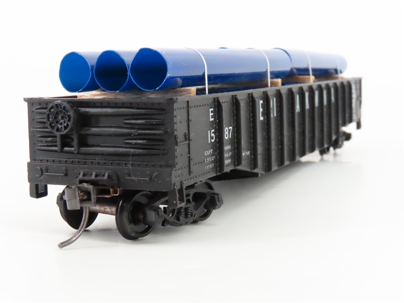 HO Scale Athearn EL Erie Lackawanna Gondola Car #15487 w/Custom Load