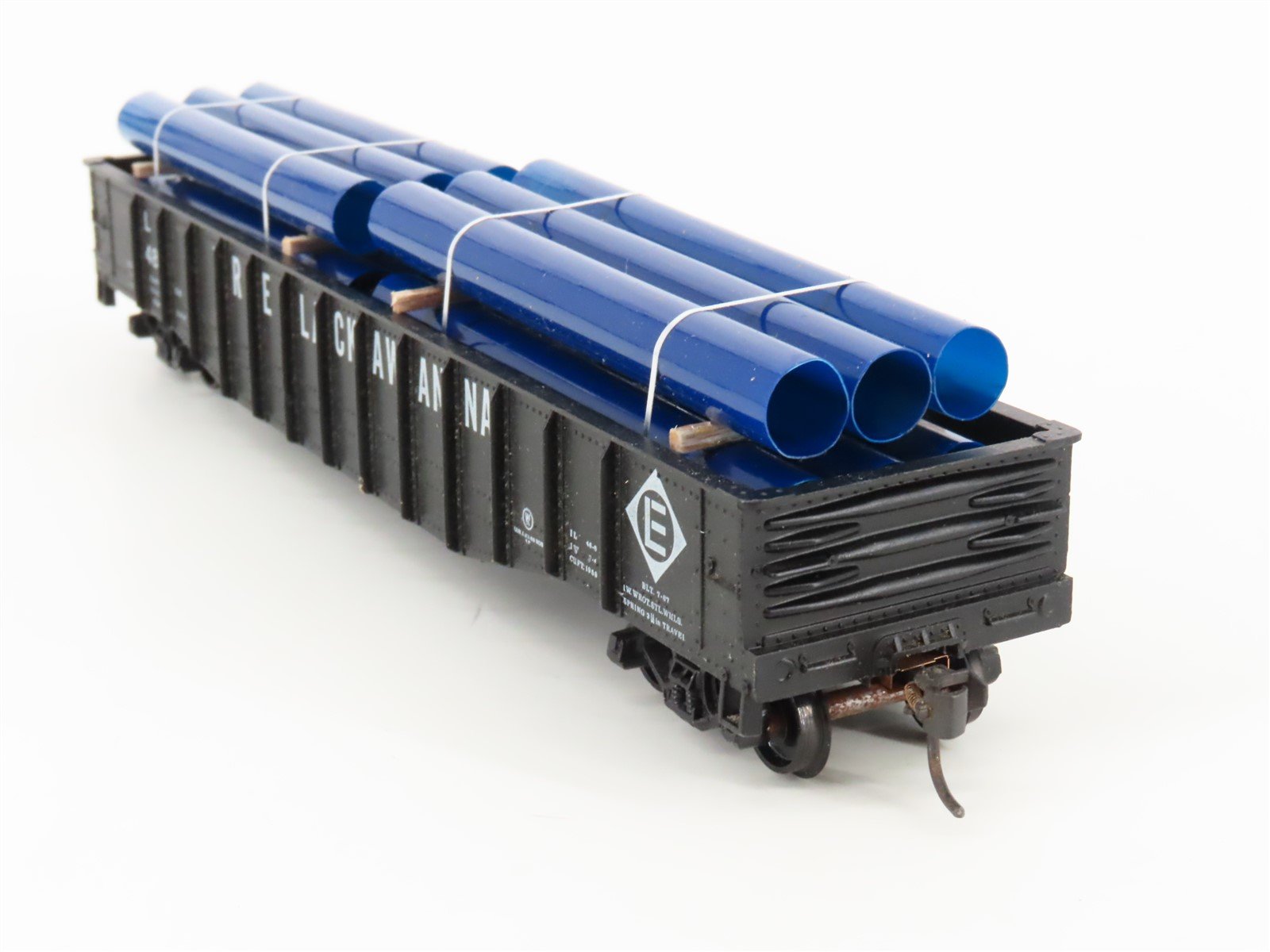 HO Scale Athearn EL Erie Lackawanna Gondola Car #15487 w/Custom Load