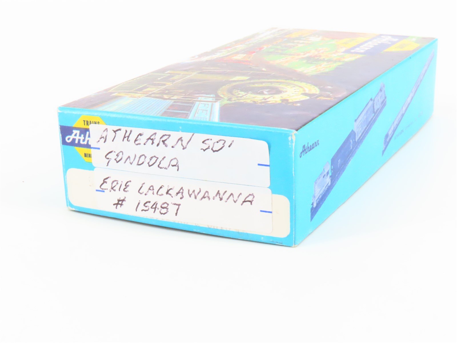 HO Scale Athearn EL Erie Lackawanna Gondola Car #15487 w/Custom Load