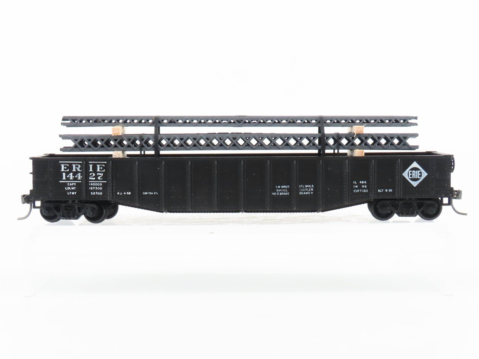 HO Scale Athearn Erie Railway Gondola Car #14427 w/Custom Load