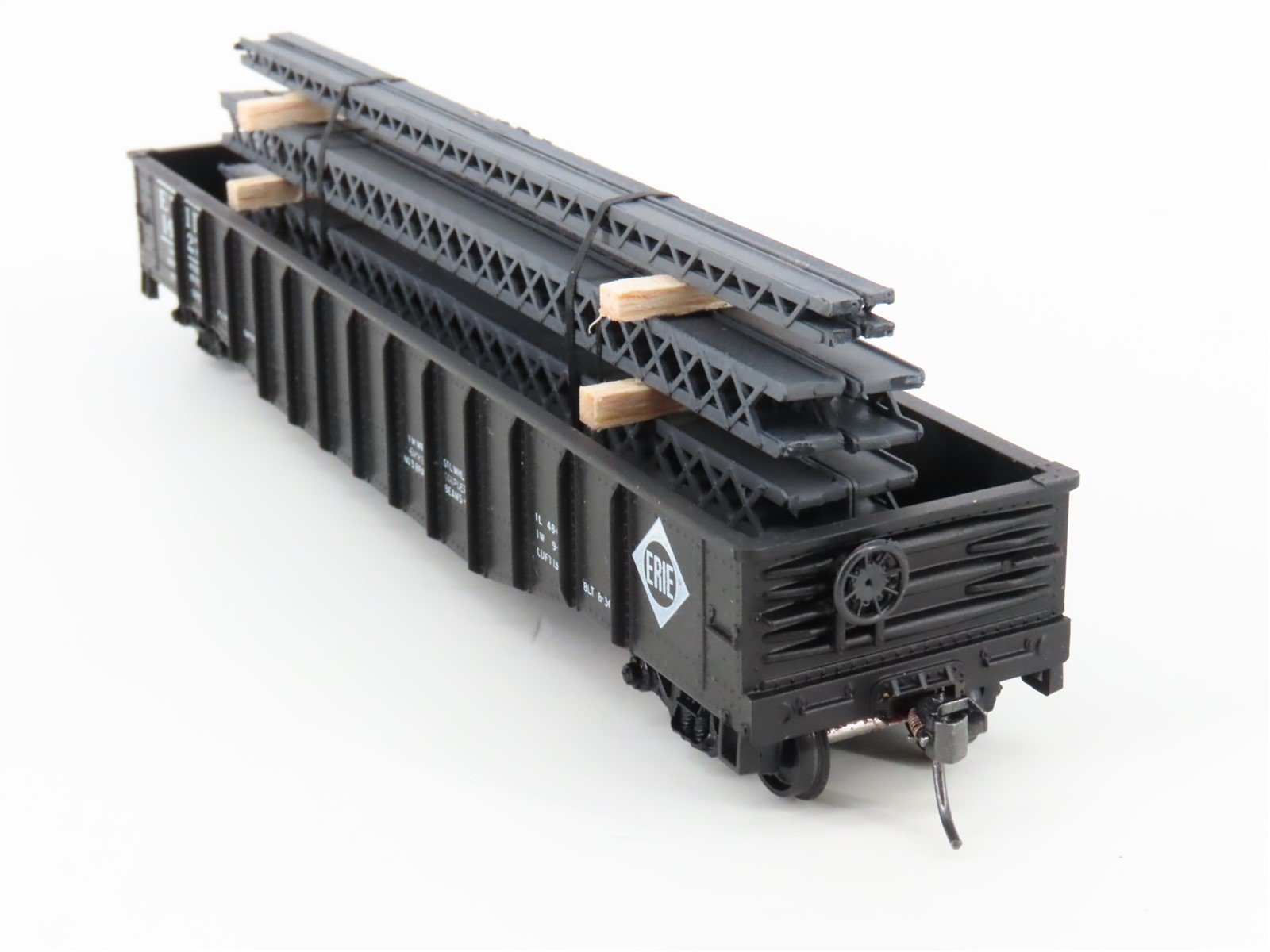 HO Scale Athearn Erie Railway Gondola Car #14427 w/Custom Load