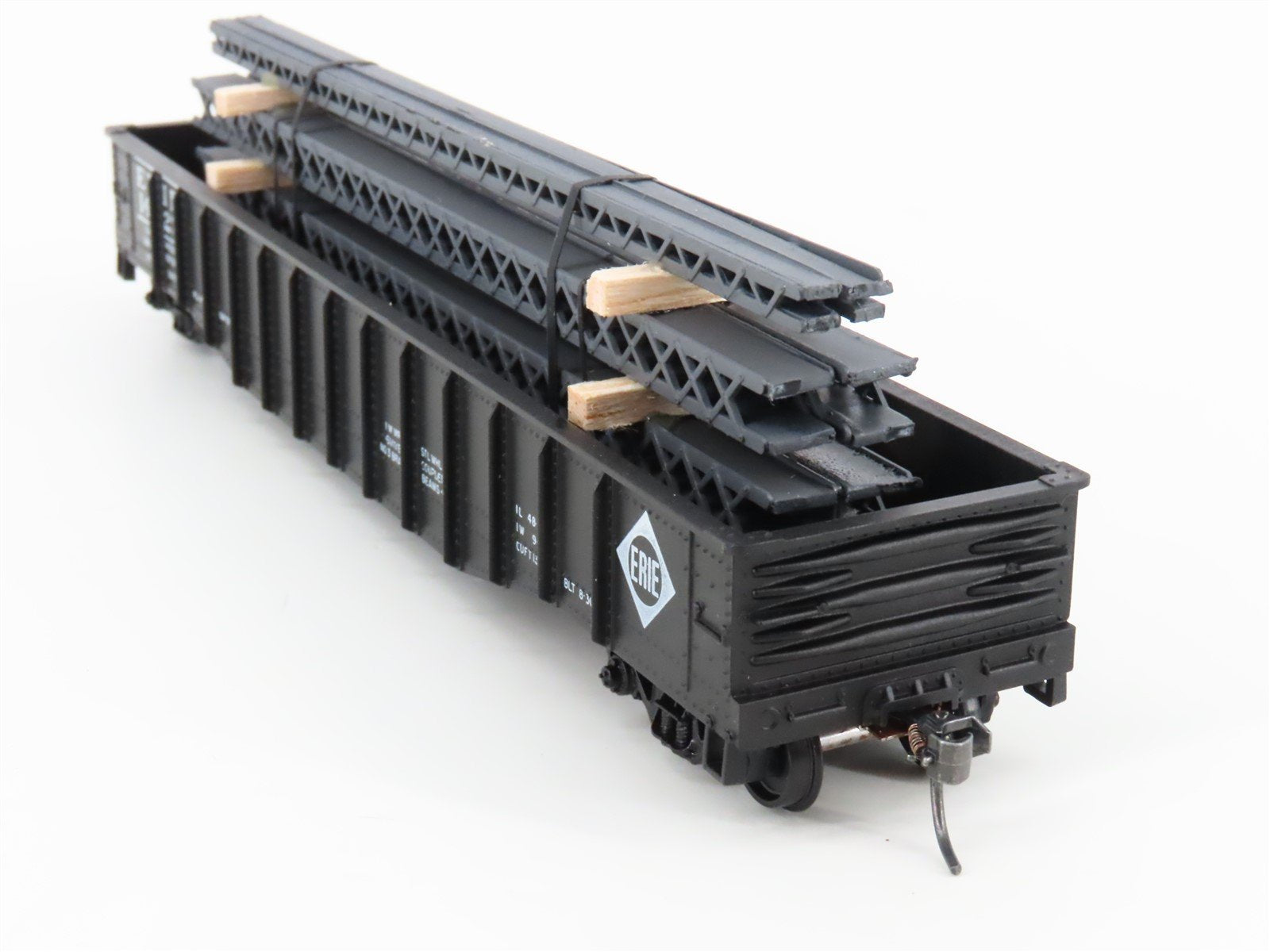 HO Scale Athearn Erie Railway Gondola Car #14427 w/Custom Load