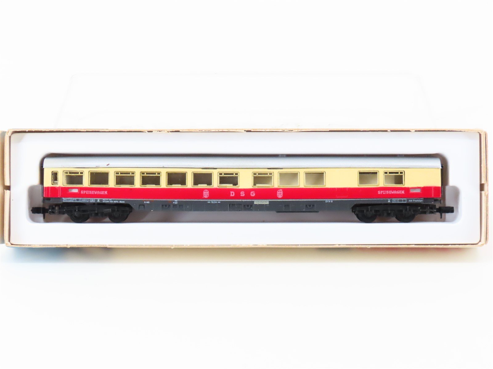 N Scale Arnold 0384 DSG TEE Trans-Europe-Express Speisewagen Diner Passenger Car