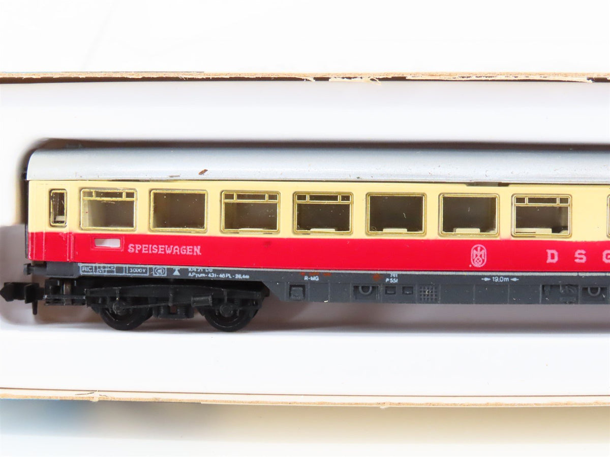 N Scale Arnold 0384 DSG TEE Trans-Europe-Express Speisewagen Diner Passenger Car