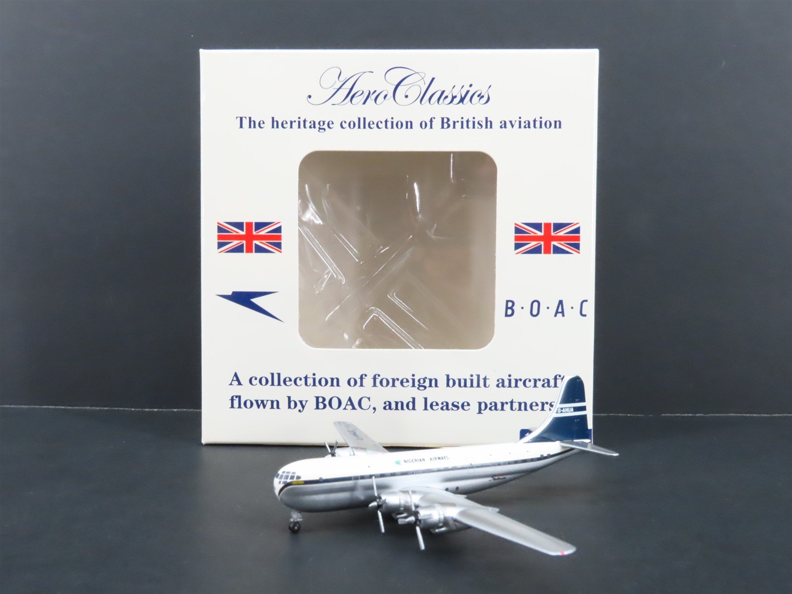 1:400 Aero Classics Die-Cast Nigerian Airways "Cameronian" B377 Stratocruiser