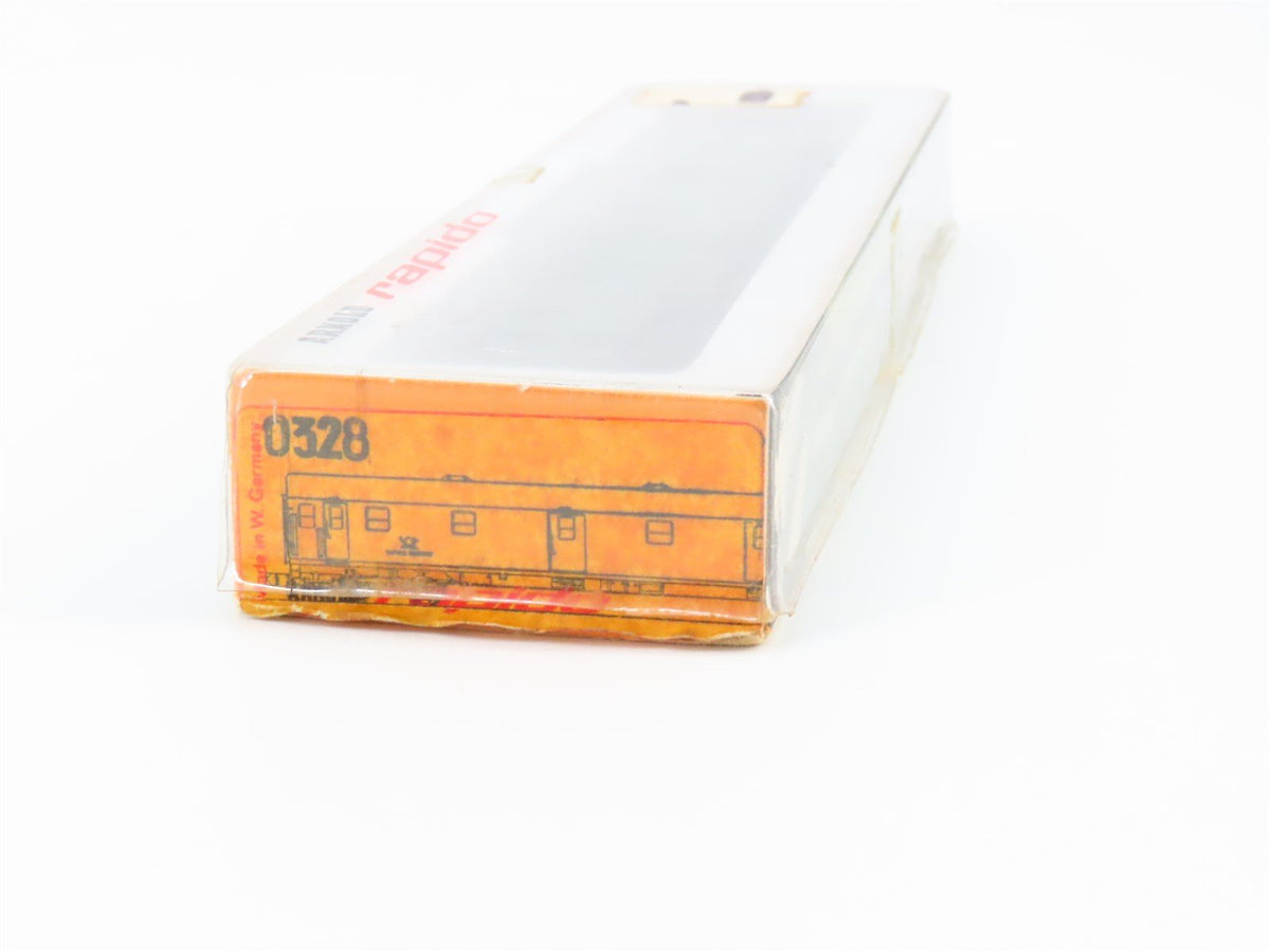 N Scale Arnold 0328 DB Deutsche Bundespost Mail Passenger Car #093-0