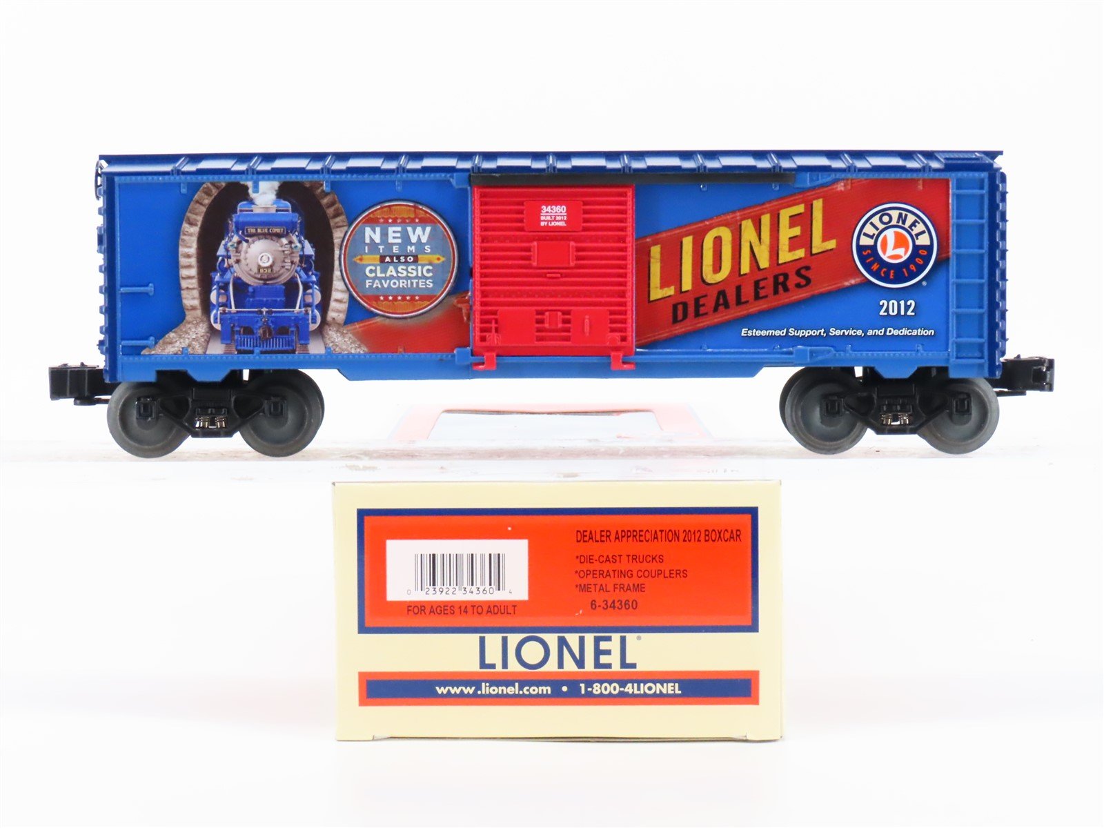 O Gauge 3-Rail Lionel 6-34360 Dealer Appreciation Box Car 2012