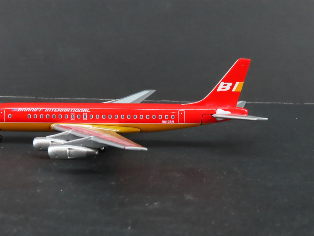 1:400 Gemini Jets GJBNF287 Diecast Braniff International Douglas DC-8-51 N812BN