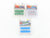 LOT of 6 N Scale Deluxe Innovations Showa/YangMing/Linea Mexicana Containers
