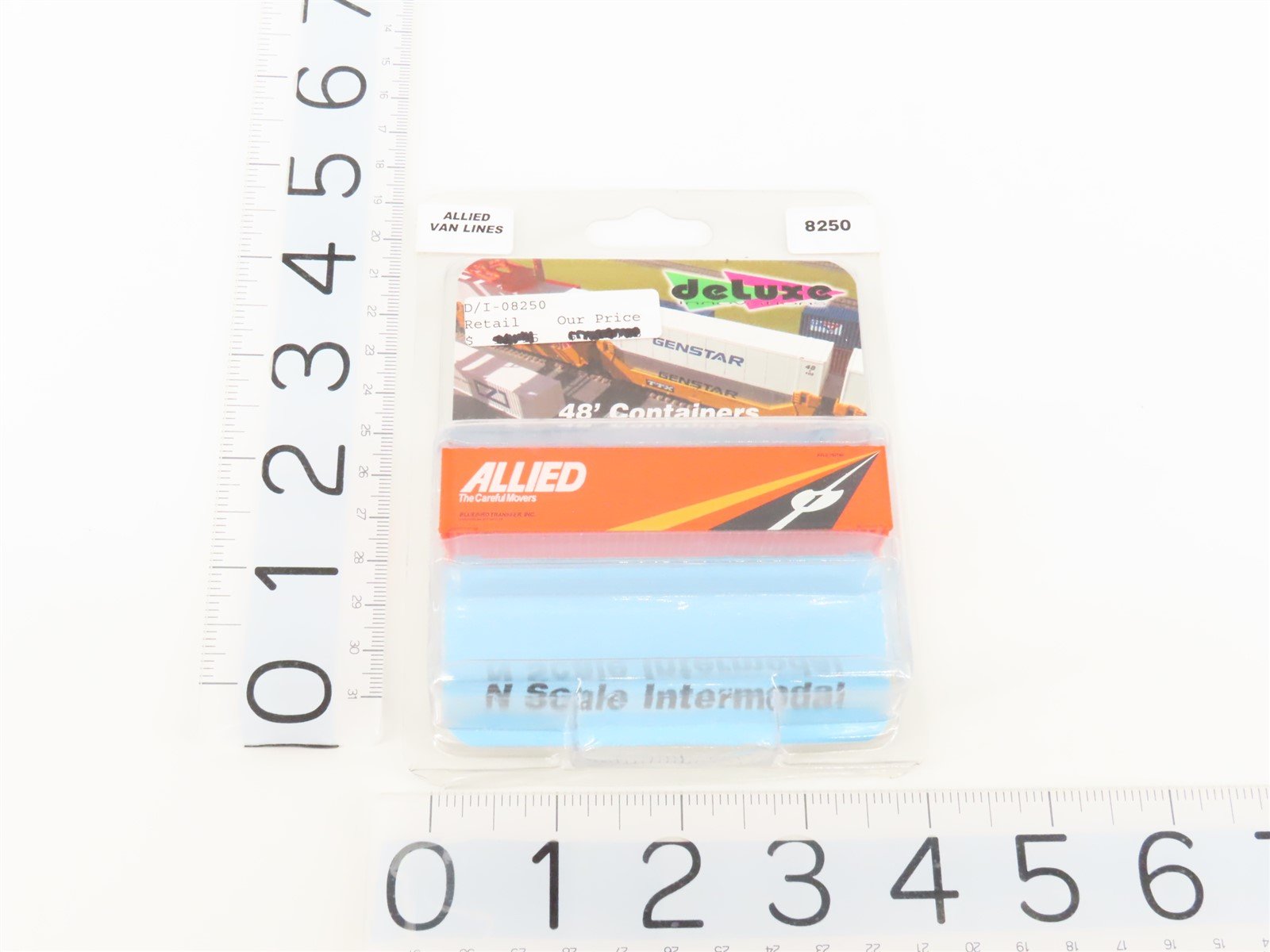 LOT of 7 N Scale Deluxe Innovations KLLM/Allied/NACS/KAJE Containers