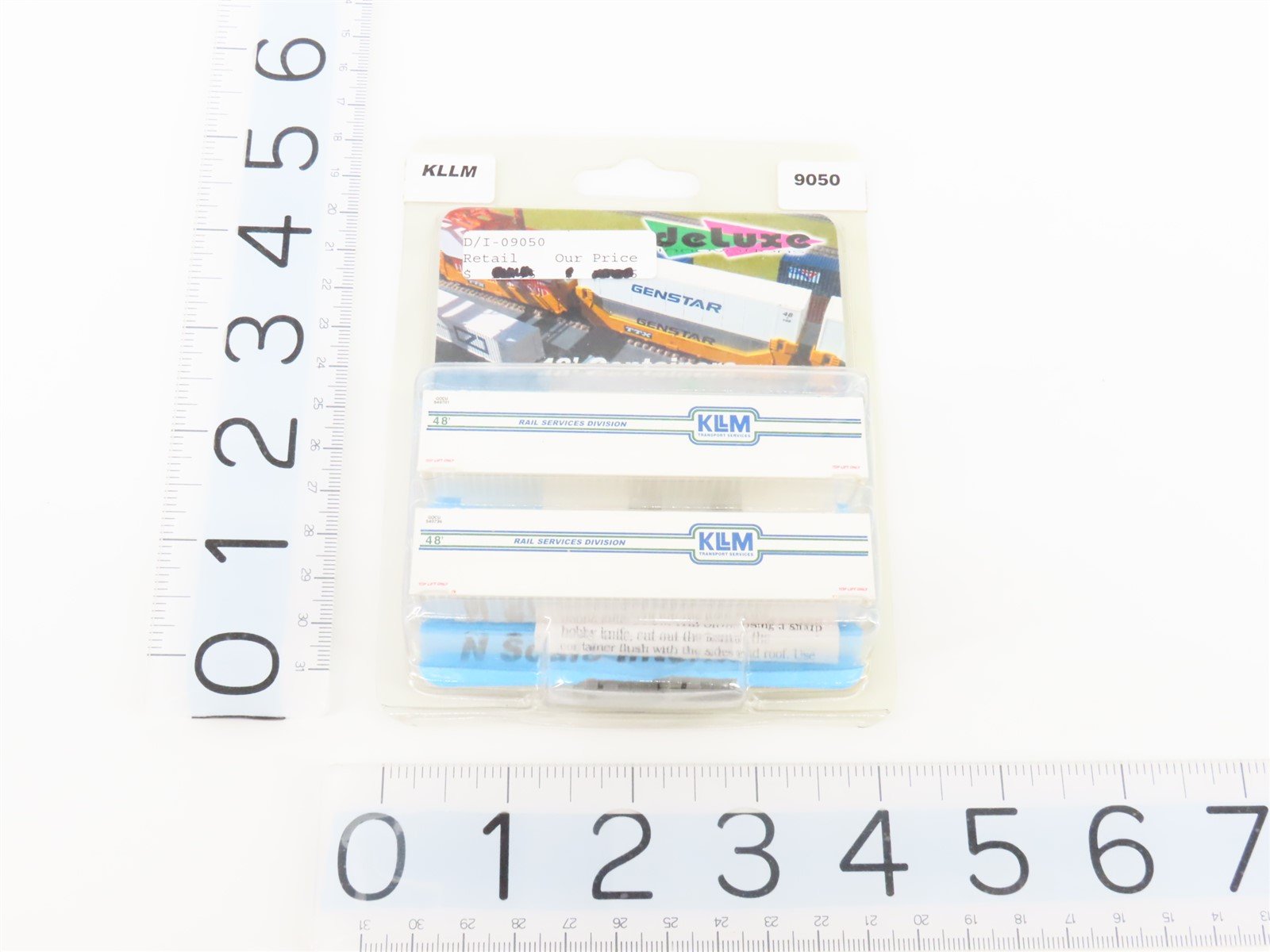 LOT of 7 N Scale Deluxe Innovations KLLM/Allied/NACS/KAJE Containers