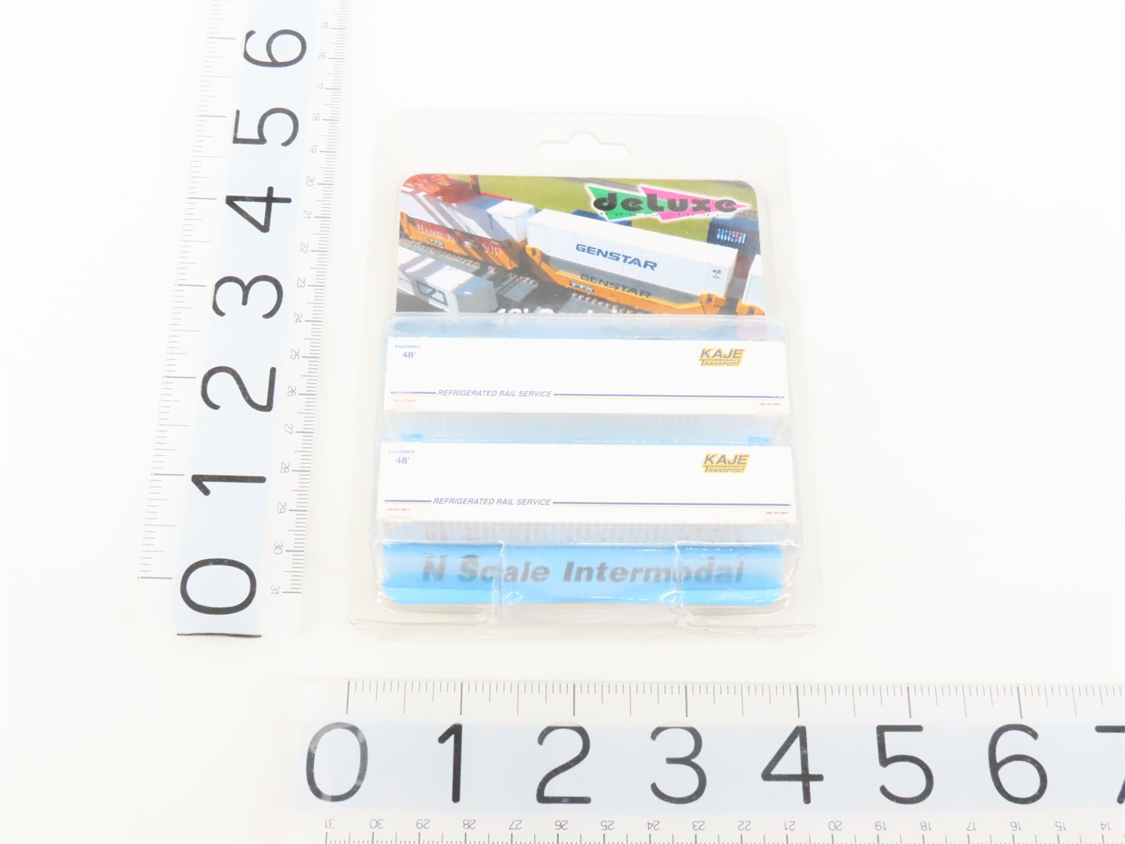 LOT of 7 N Scale Deluxe Innovations KLLM/Allied/NACS/KAJE Containers