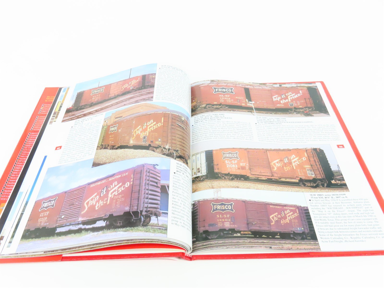 Morning Sun Frisco/Katy Color Guide to Freight Equipment by Molo ©2003 HC Book