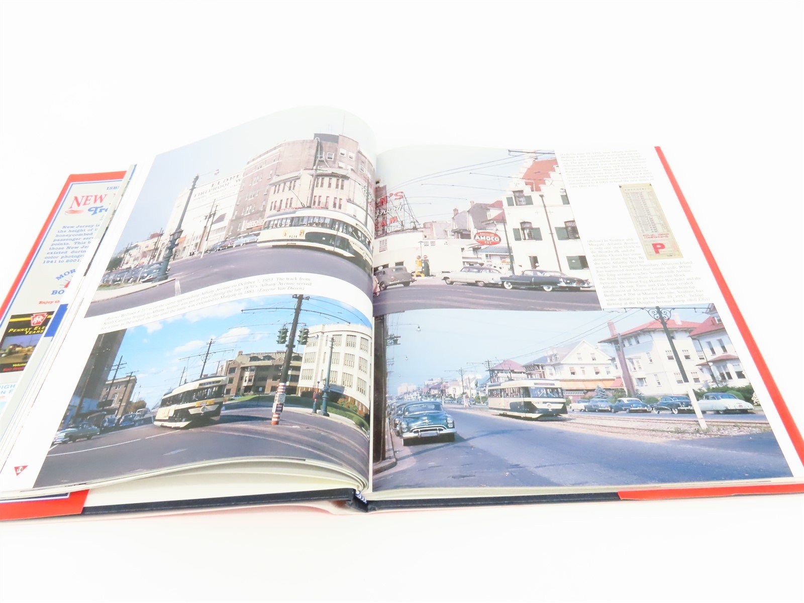 Morning Sun New Jersey Trolleys in Color by Eid and Gummere ©2002 HC Book