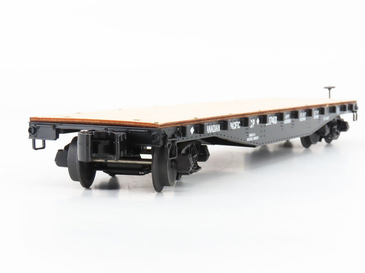 O Gauge 3-Rail Lionel 6-27514 CP Canadian Pacific 40&#39; Flat Car #307401