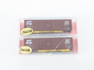 LOT of 14 N Roundhouse Kits: SCL Seaboard Coast Line Combination Door Box Cars