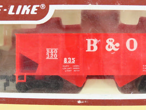 LOT of 7 HO Scale Life-Like CNW, B&O, LUNX, Hopper, Caboose, Box Car, Tank Car