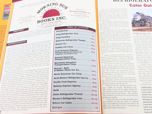 Morning Sun Books Refrigerator Car Color Guide by Gene Green ©2005 HC book
