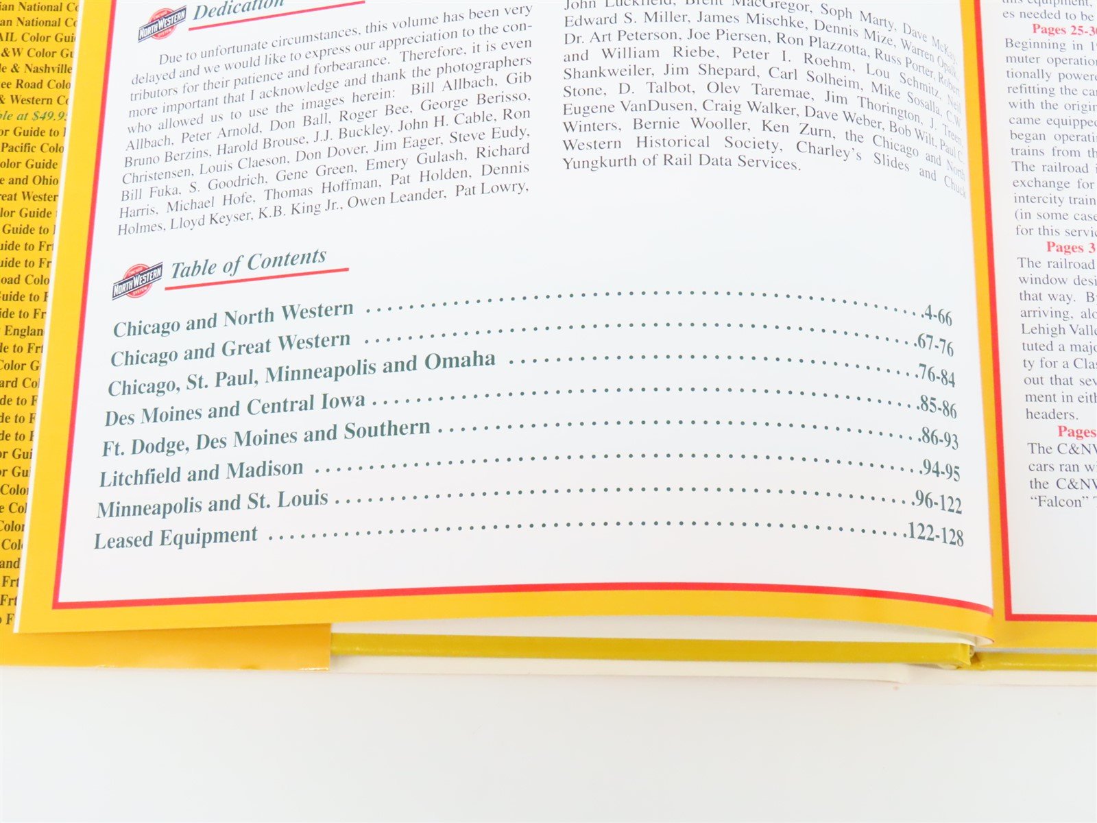 Morning Sun C&NW Color Guide to Freight & Pass. Equip. by Kincaid ©2008 HC book