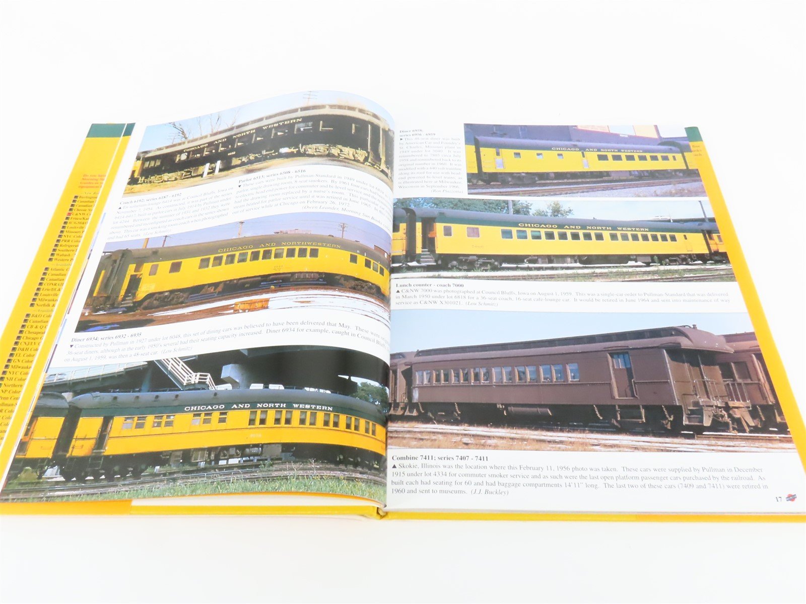 Morning Sun C&NW Color Guide to Freight & Pass. Equip. by Kincaid ©2008 HC book