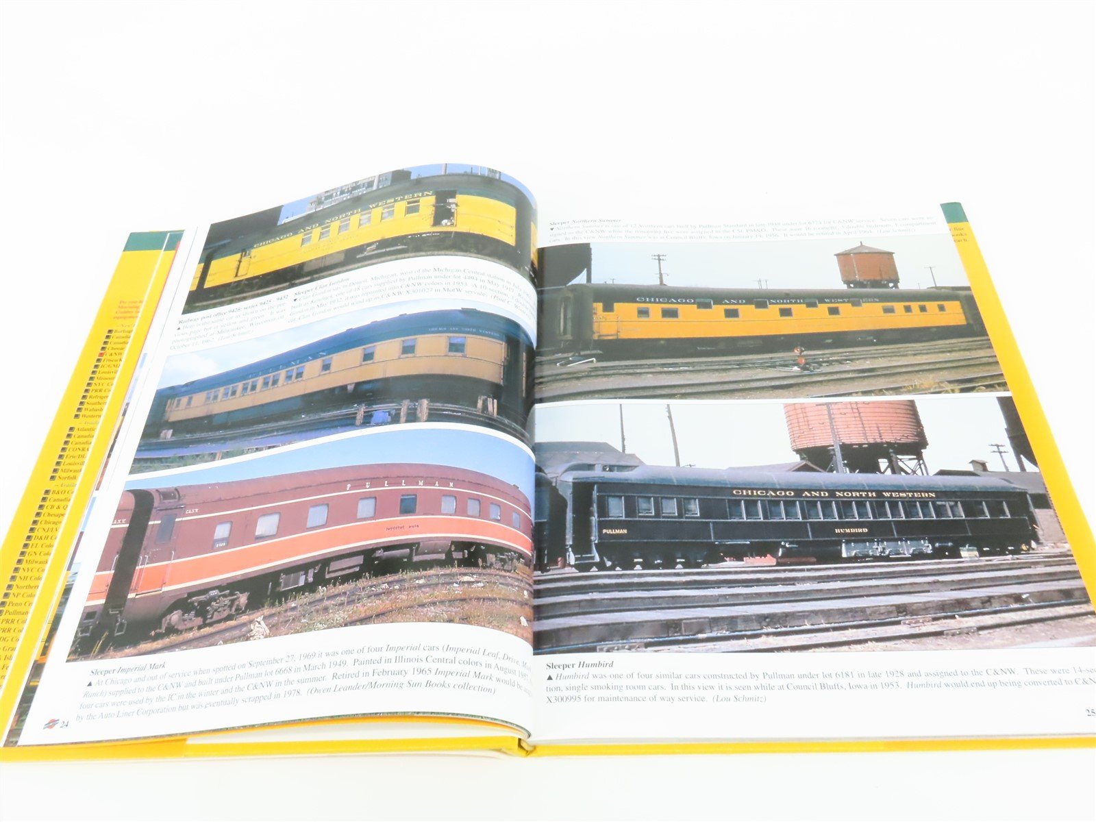 Morning Sun C&NW Color Guide to Freight & Pass. Equip. by Kincaid ©2008 HC book