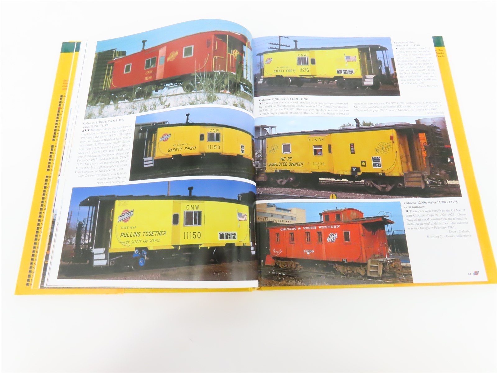 Morning Sun C&NW Color Guide to Freight & Pass. Equip. by Kincaid ©2008 HC book