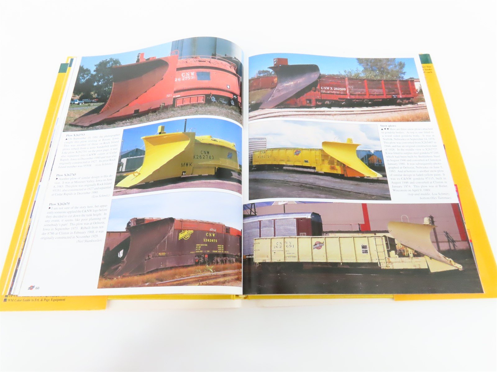 Morning Sun C&NW Color Guide to Freight & Pass. Equip. by Kincaid ©2008 HC book