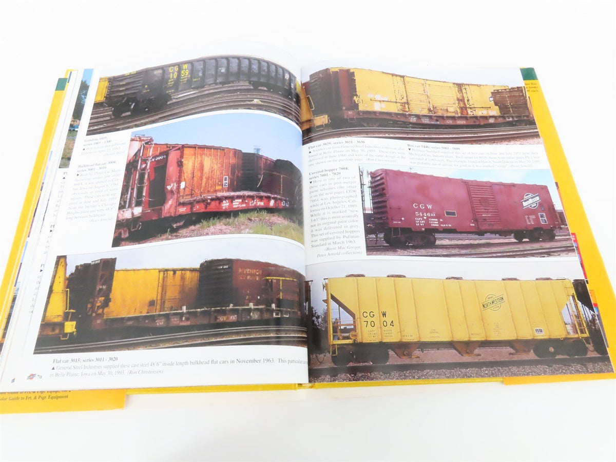 Morning Sun C&amp;NW Color Guide to Freight &amp; Pass. Equip. by Kincaid ©2008 HC book