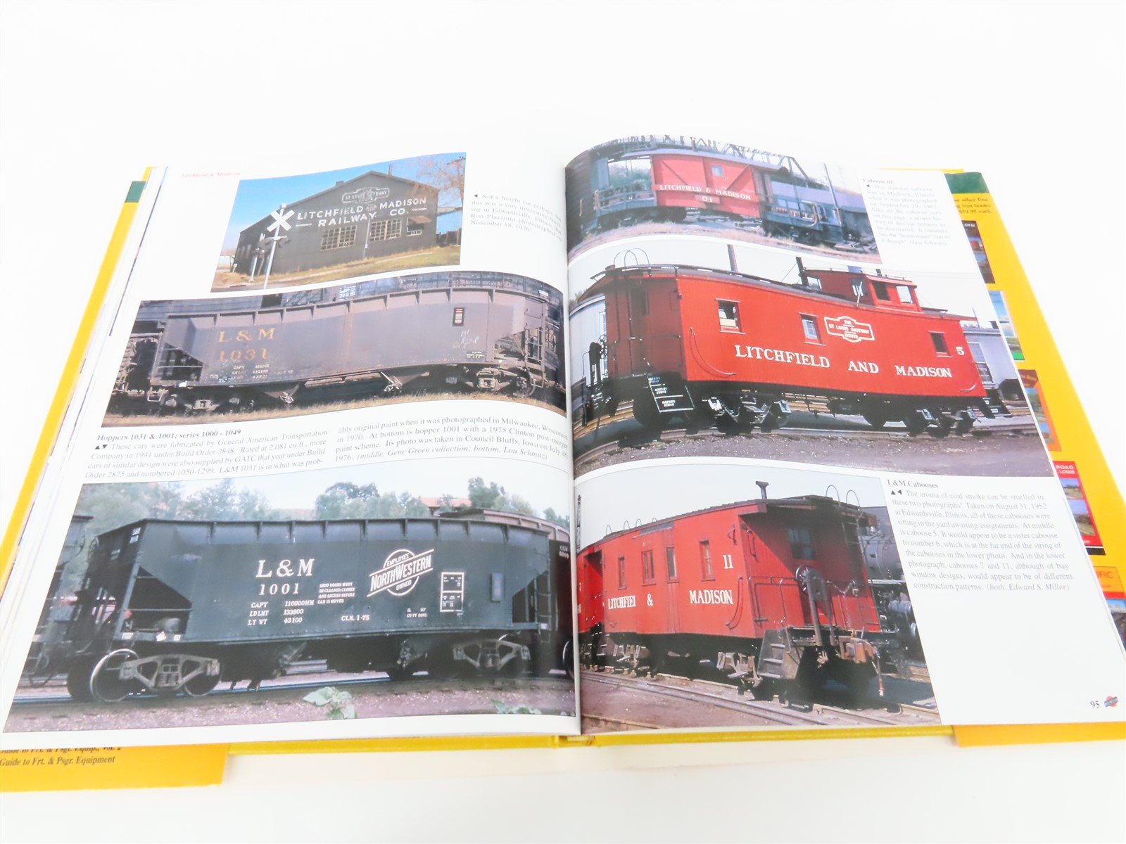 Morning Sun C&NW Color Guide to Freight & Pass. Equip. by Kincaid ©2008 HC book