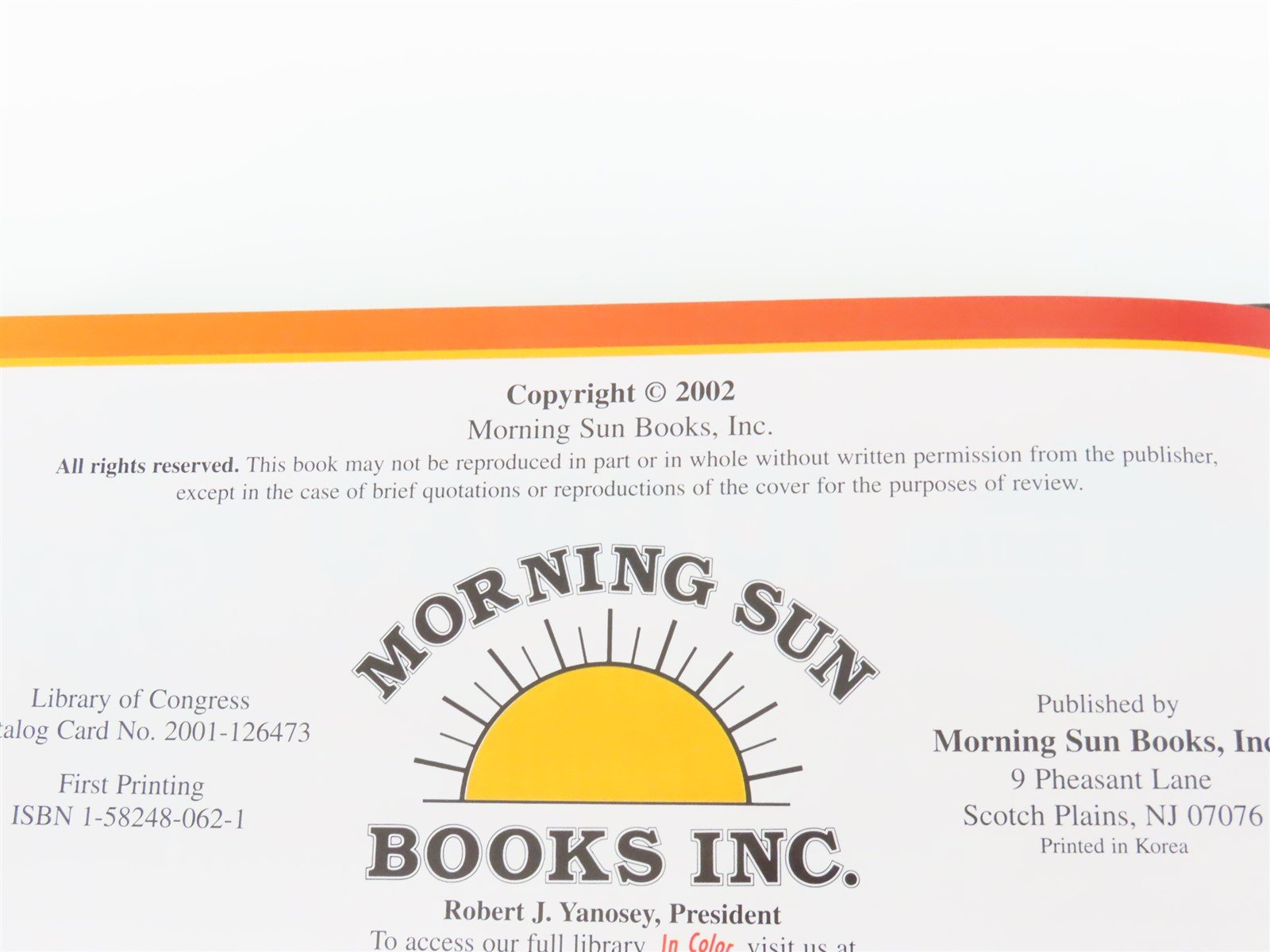 Morning Sun IC/GM&O Color Guide to Freight & Pass. Equip. by Kincaid ©2002 HC