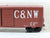 N Micro-Trains/Kadee 24000 CNW Chicago & Northwestern 40' Boxcar #7182 Custom