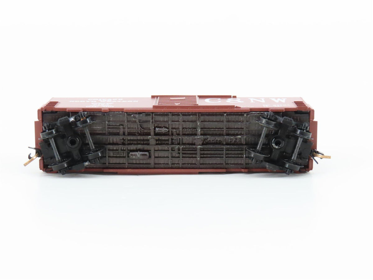 N Micro-Trains/Kadee 24000 CNW Chicago &amp; Northwestern 40&#39; Boxcar #7182 Custom