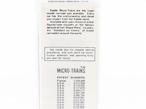 N Micro-Trains/Kadee 24000 CNW Chicago & Northwestern 40' Boxcar #7182 Custom