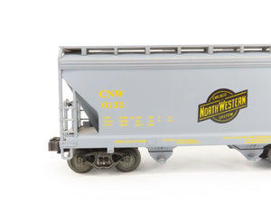 O Gauge 3-Rail Lionel 6-6135 CNW Chicago North Western 2-Bay Hopper #6135
