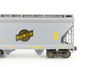 O Gauge 3-Rail Lionel 6-6135 CNW Chicago North Western 2-Bay Hopper #6135