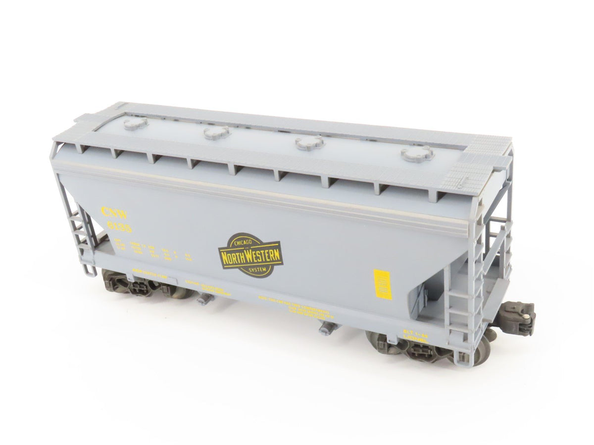 O Gauge 3-Rail Lionel 6-6135 CNW Chicago North Western 2-Bay Hopper #6135