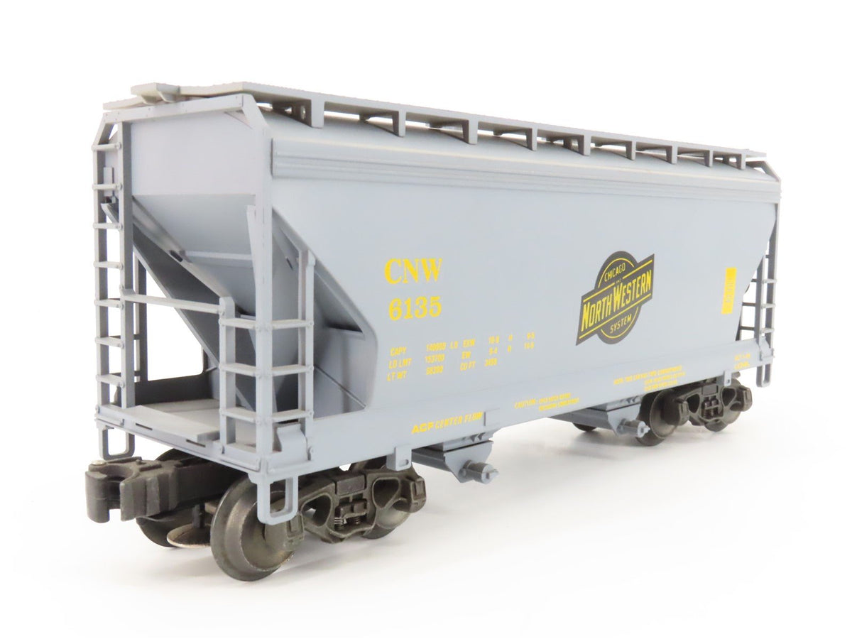 O Gauge 3-Rail Lionel 6-6135 CNW Chicago North Western 2-Bay Hopper #6135