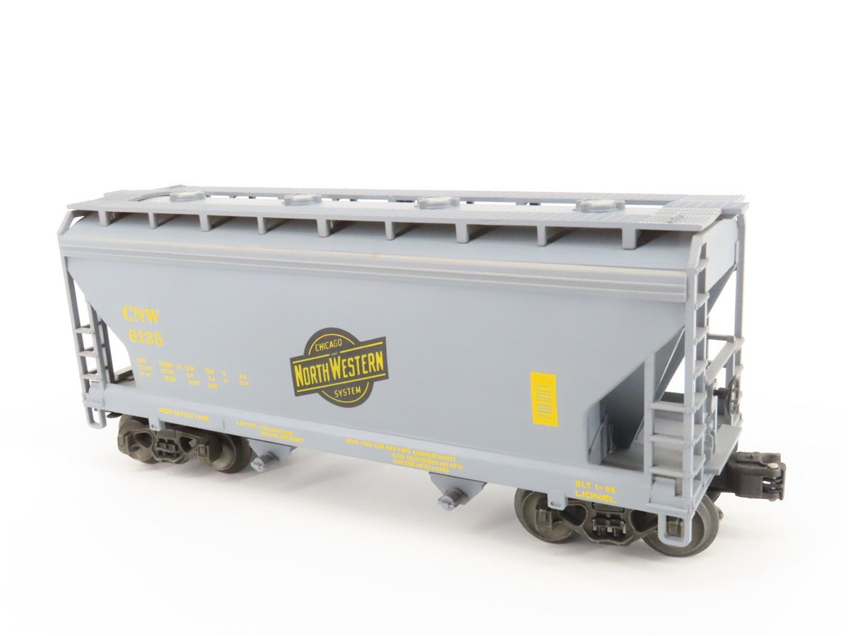 O Gauge 3-Rail Lionel 6-6135 CNW Chicago North Western 2-Bay Hopper #6135