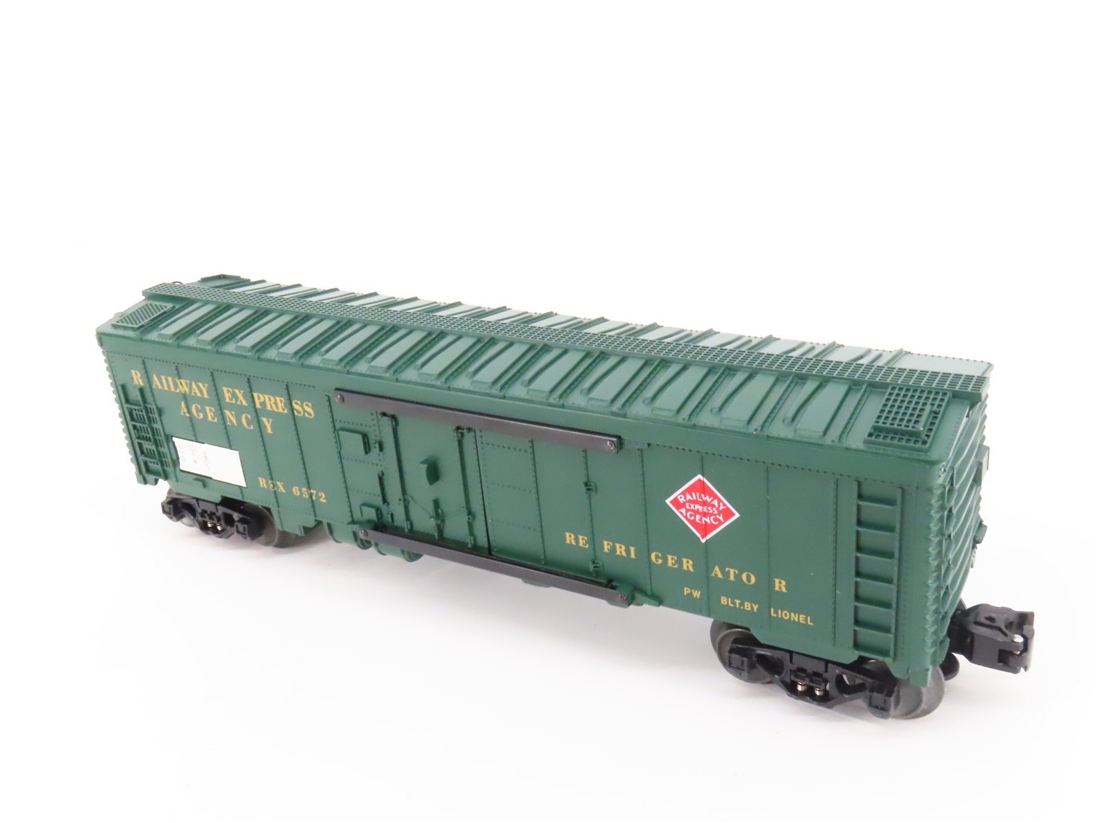 O Gauge 3-Rail Lionel 6-19567 REX Railway Express Agency Reefer #6572