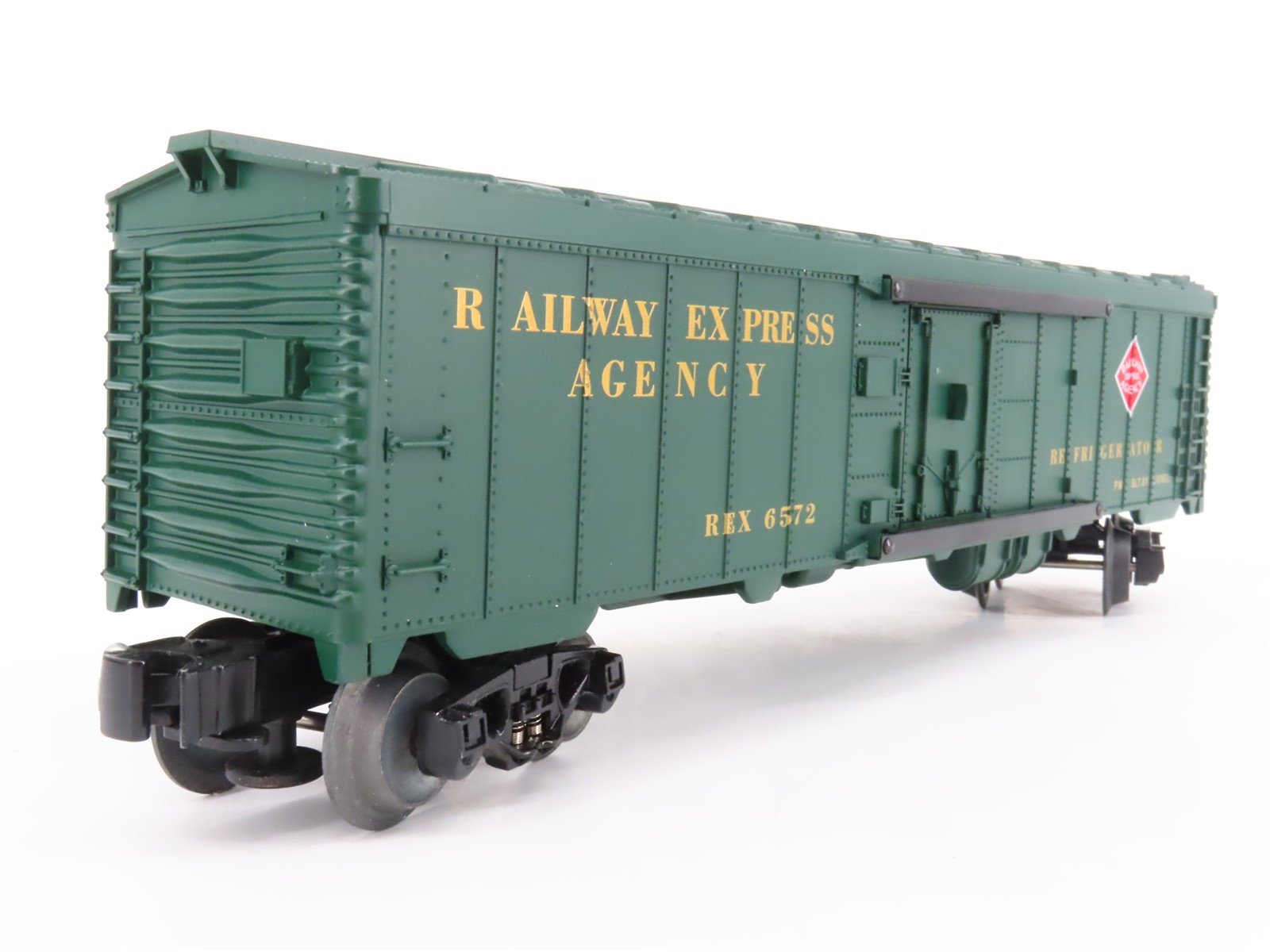O Gauge 3-Rail Lionel 6-19567 REX Railway Express Agency Reefer #6572