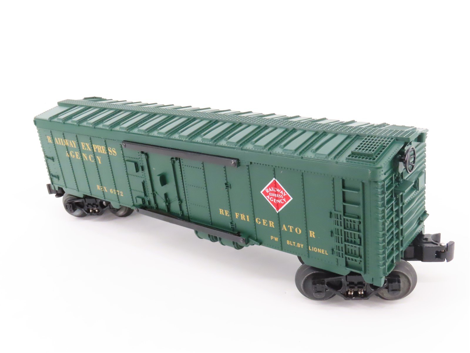O Gauge 3-Rail Lionel 6-19567 REX Railway Express Agency Reefer #6572