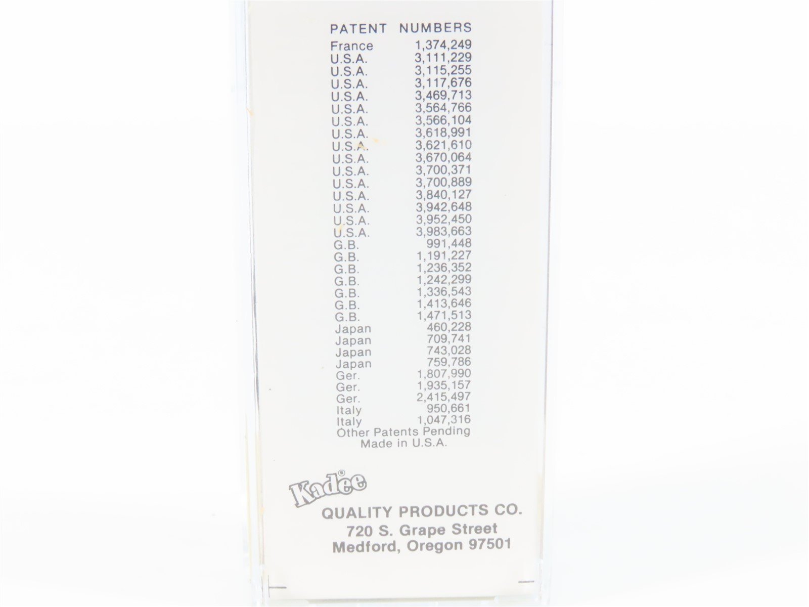 N Micro-Trains/Kadee 20420 B&O 