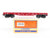 O Gauge 3-Rail Lionel 2143011 ATSF Santa Fe Flat Car #90410 w/ Stakes & Beams
