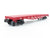 O Gauge 3-Rail Lionel 2143011 ATSF Santa Fe Flat Car #90410 w/ Stakes & Beams