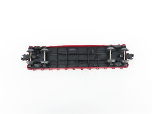 O Gauge 3-Rail Lionel 2143011 ATSF Santa Fe Flat Car #90410 w/ Stakes & Beams