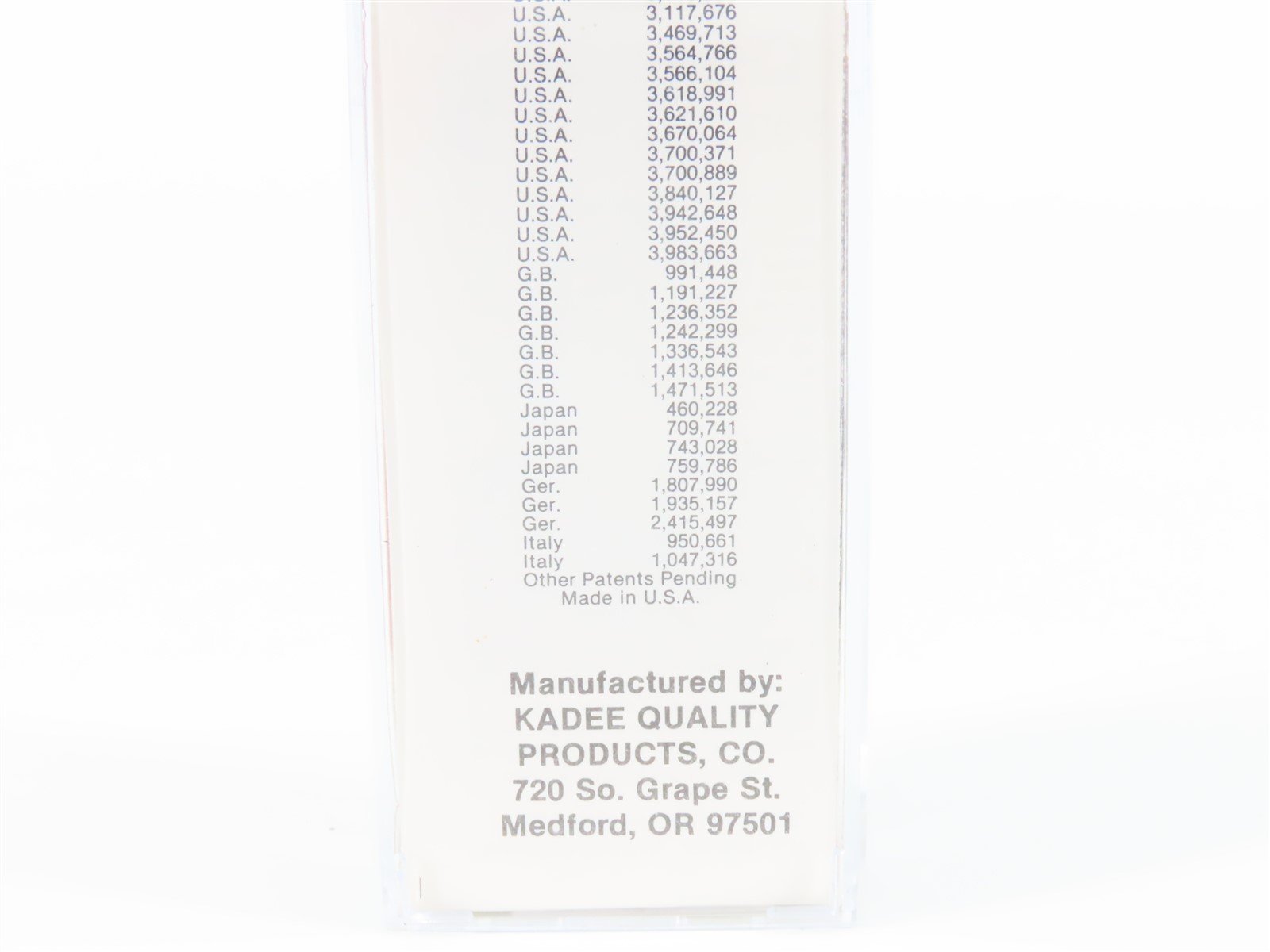 N Scale Micro-Trains/Kadee Bobbye Hall Hobby Shop 1986 40' Single Door Boxcar