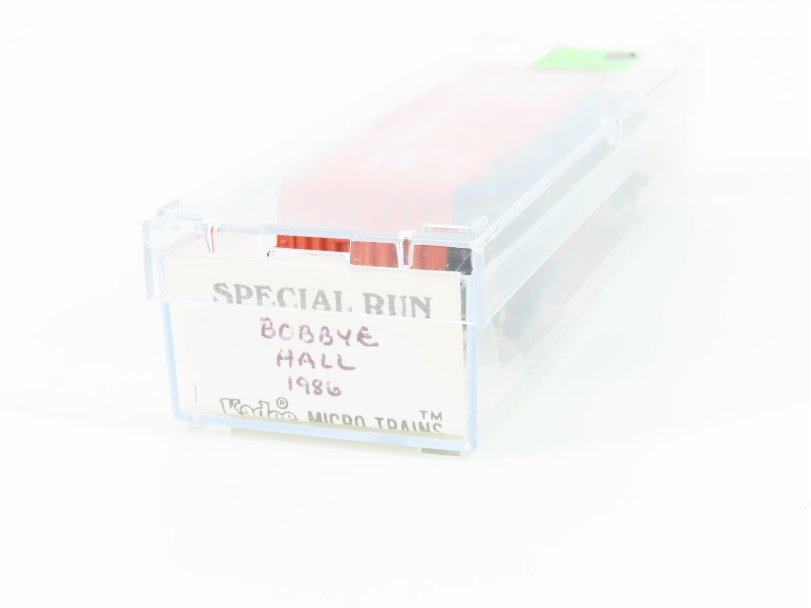 N Scale Micro-Trains/Kadee Bobbye Hall Hobby Shop 1986 40' Single Door Boxcar