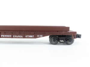 O Gauge 3-Rail Lionel 6-26699 PRR Pennsylvania Flat Car #473887 w/ Wheel Load