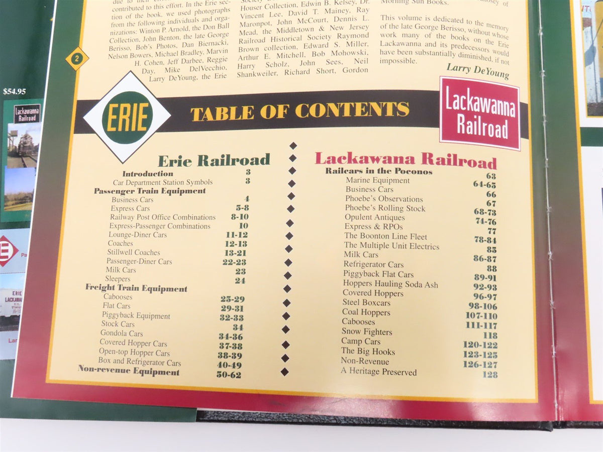Morning Sun Erie/DL&amp;W Color Guide to Freight &amp; Passenger Equipment ©2001 HC